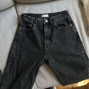 Zara mom fit Jean